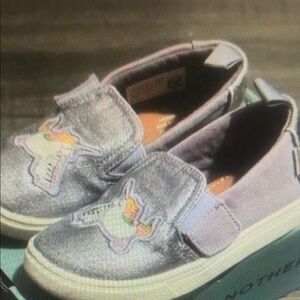 TOMS Luca Orchid Kids Purple Unicorn Slip-On Shoes